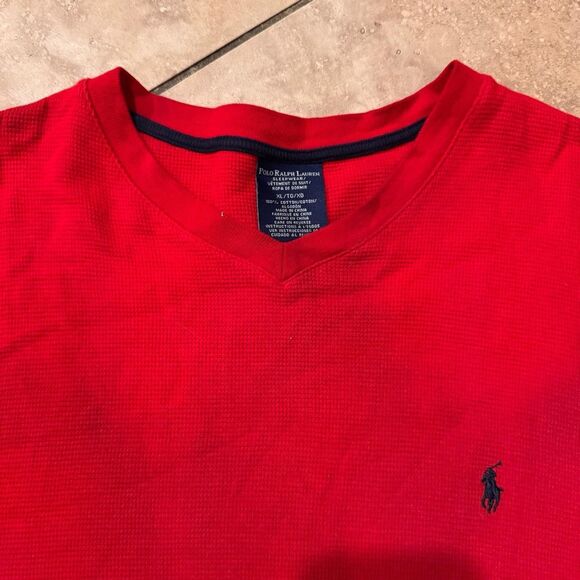 Polo-ralph-lauren Men's Red and Black Shirt - Picture 6 of 7